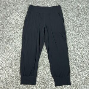 Lululemon Pants Womens 8 Black Align Jogger Relaxed Tapered Pockets Yoga Gym